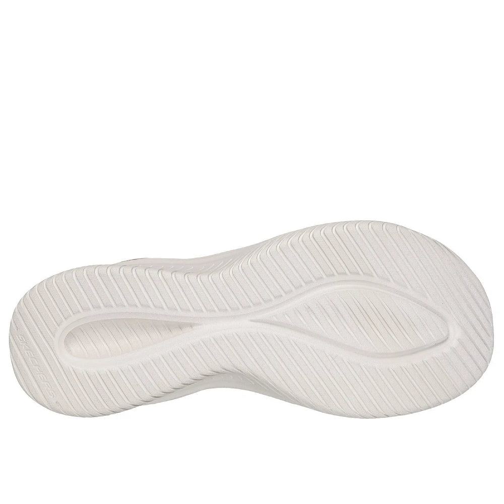 SKECHERS Women's Ultra Flex 3.0 Feelin Pretty Sandal (Mocha)