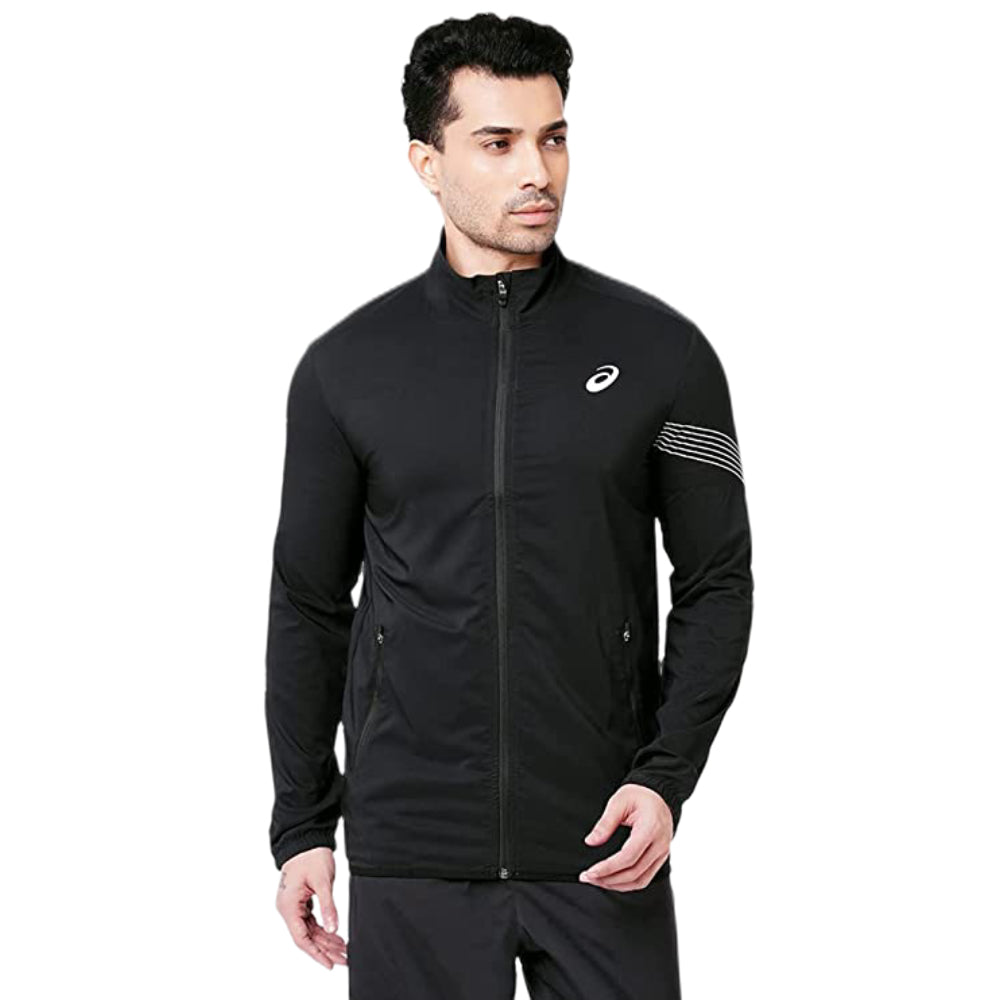 ASICS Pattern Woven Jacket (Performance Black)