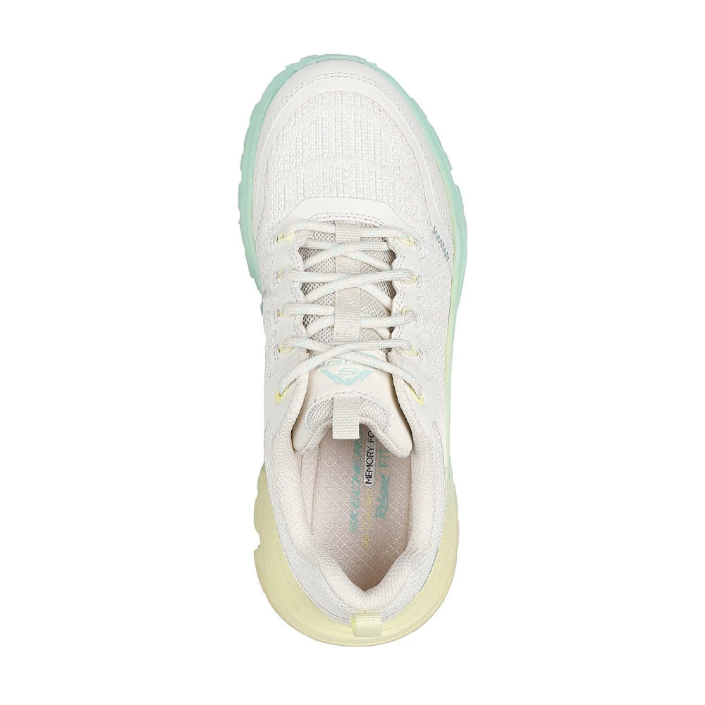 SKECHERS Women's D-Lux Journey Artisan Weave Outdoor Shoe (Nat/Multi)