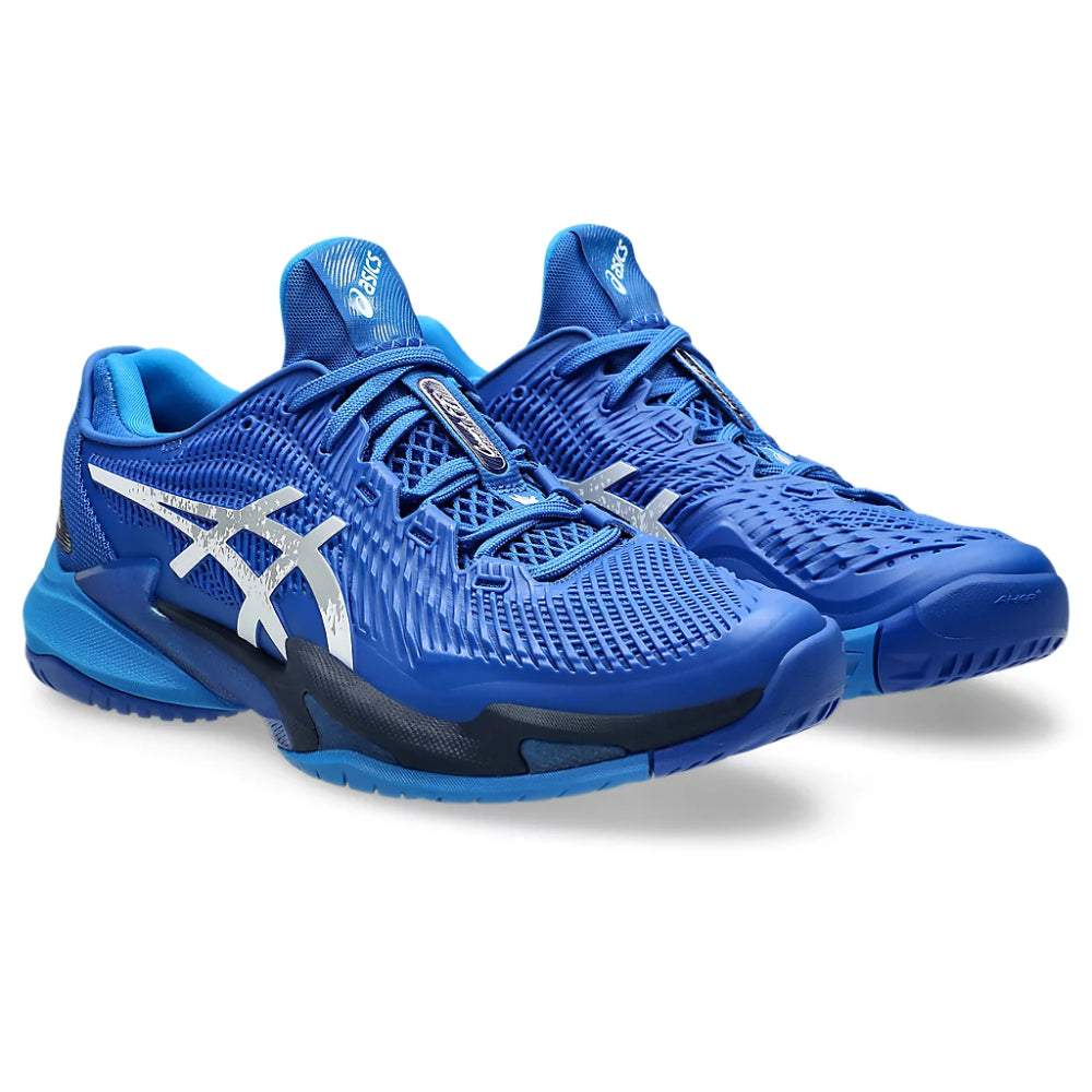 ASICS Court FF 3 Novak Tennis Shoe (Tuna Blue/Pure Silver)