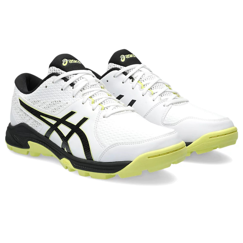 ASICS Gel-Peake 2 Cricket Shoe (White/Glow Yellow)