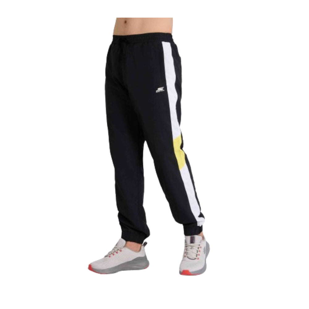 SKECHERS Cut & Sew Jogger (White/Lime)