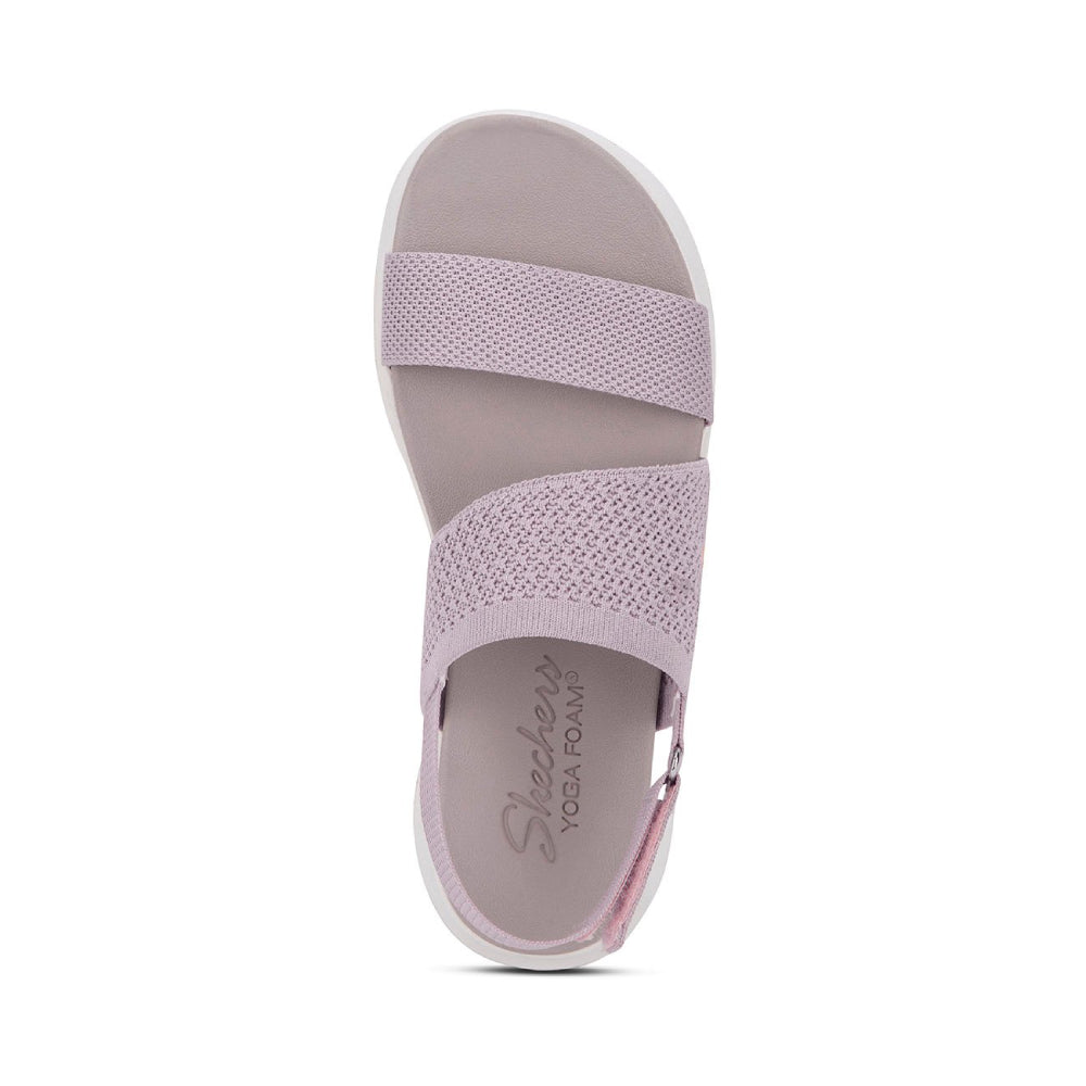 SKECHERS Women's Ultra Flex Sandal (Blush)