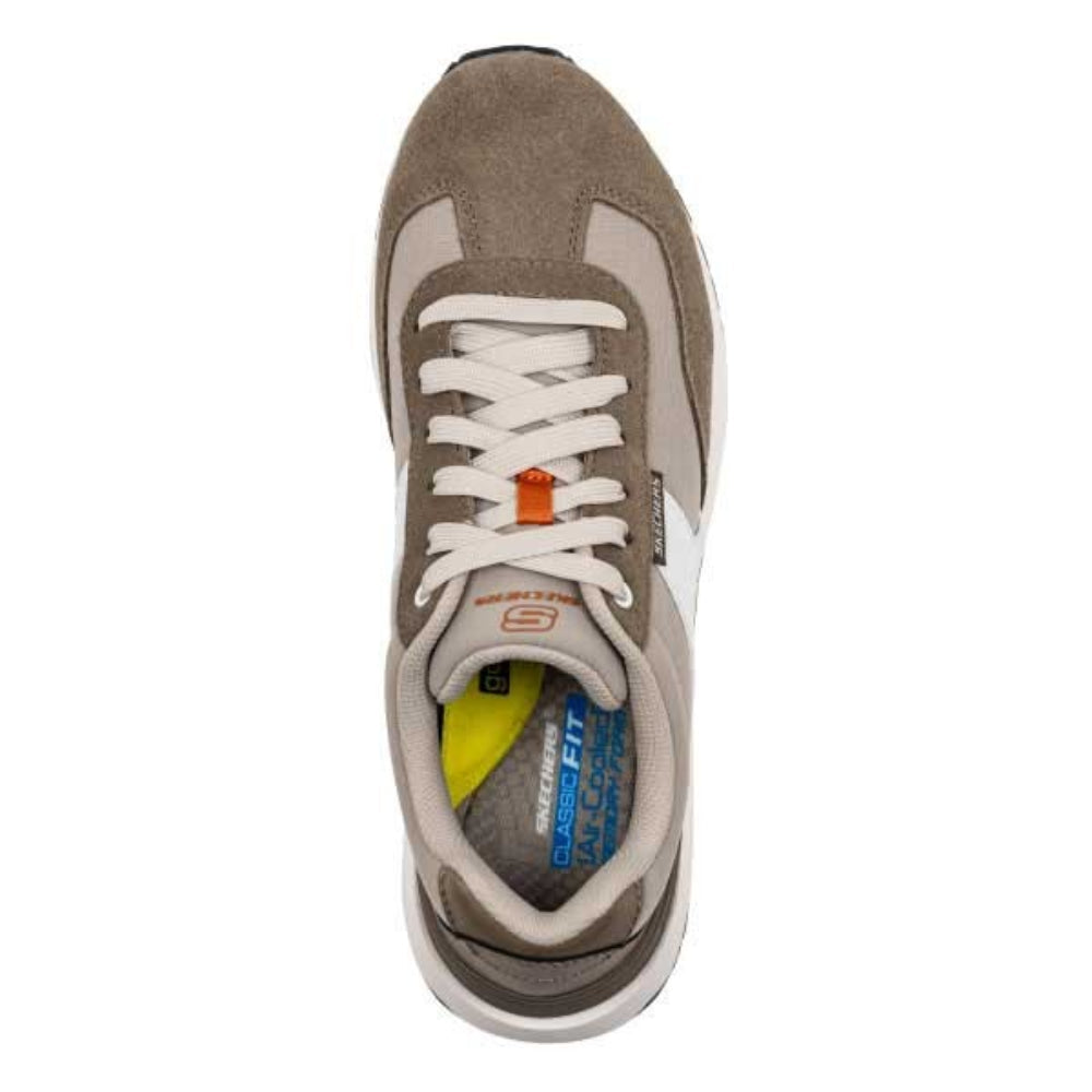 SKECHERS Sunny Dale Leyden Walking Shoe (Khaki)