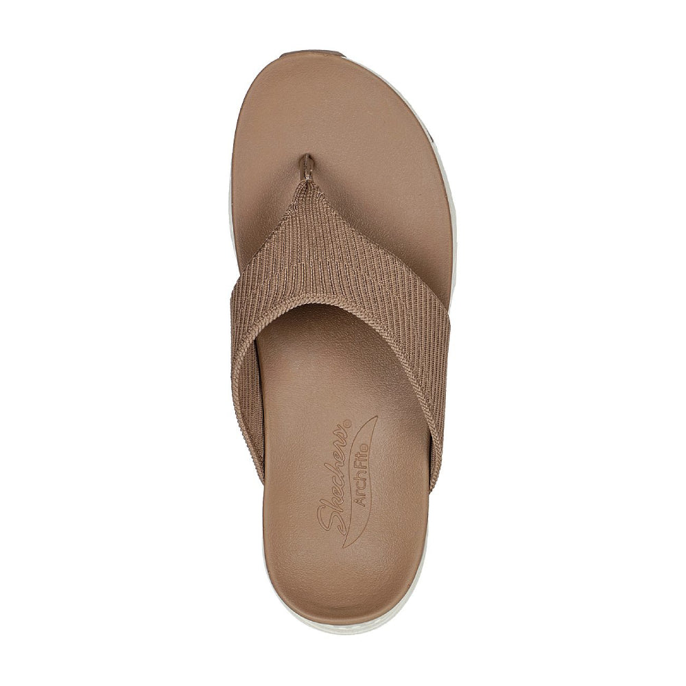 SKECHERS Arch Fit Easy Day Sandal (Mocha)