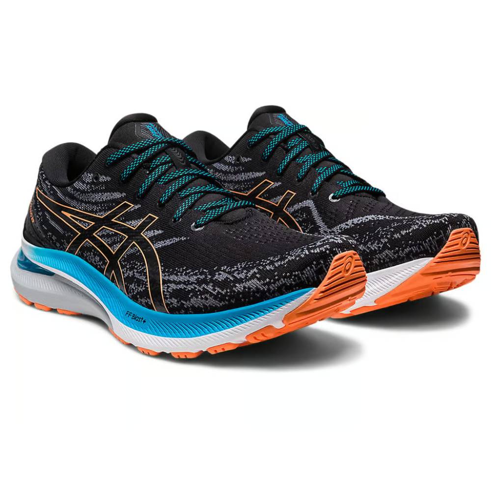 ASICS Gel-Kayano 29 Running Shoe (Black/Sun Peach)