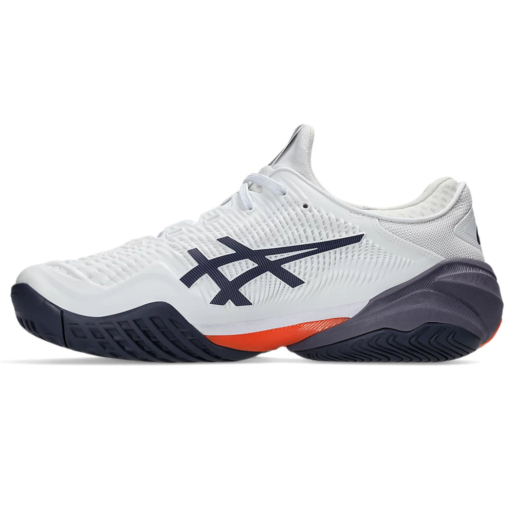 ASICS Court FF 3 Tennis Shoe (White/Greyish Purple)