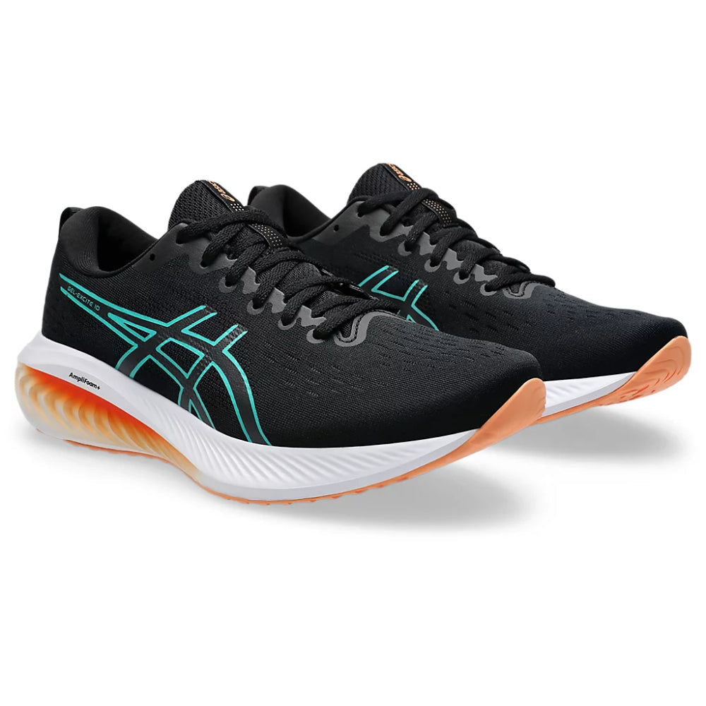 ASICS Gel Excite 10 Running Shoe (Black/Wave Teal)