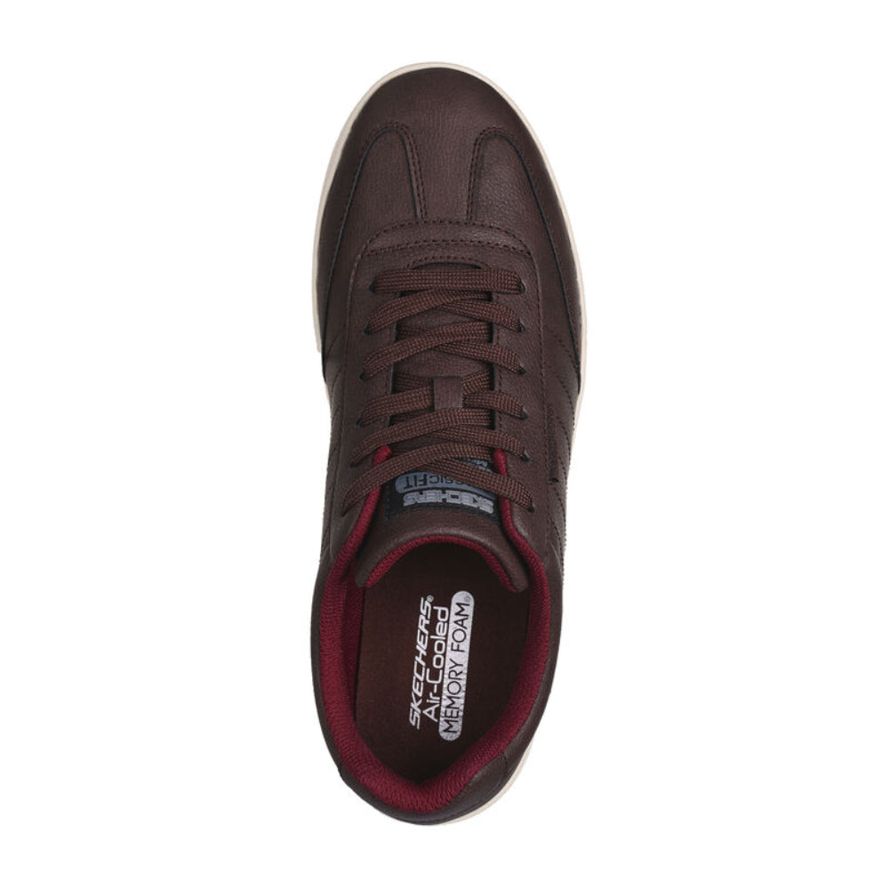 SKECHERS Placer Crandon Casual Shoe (Chocolate)