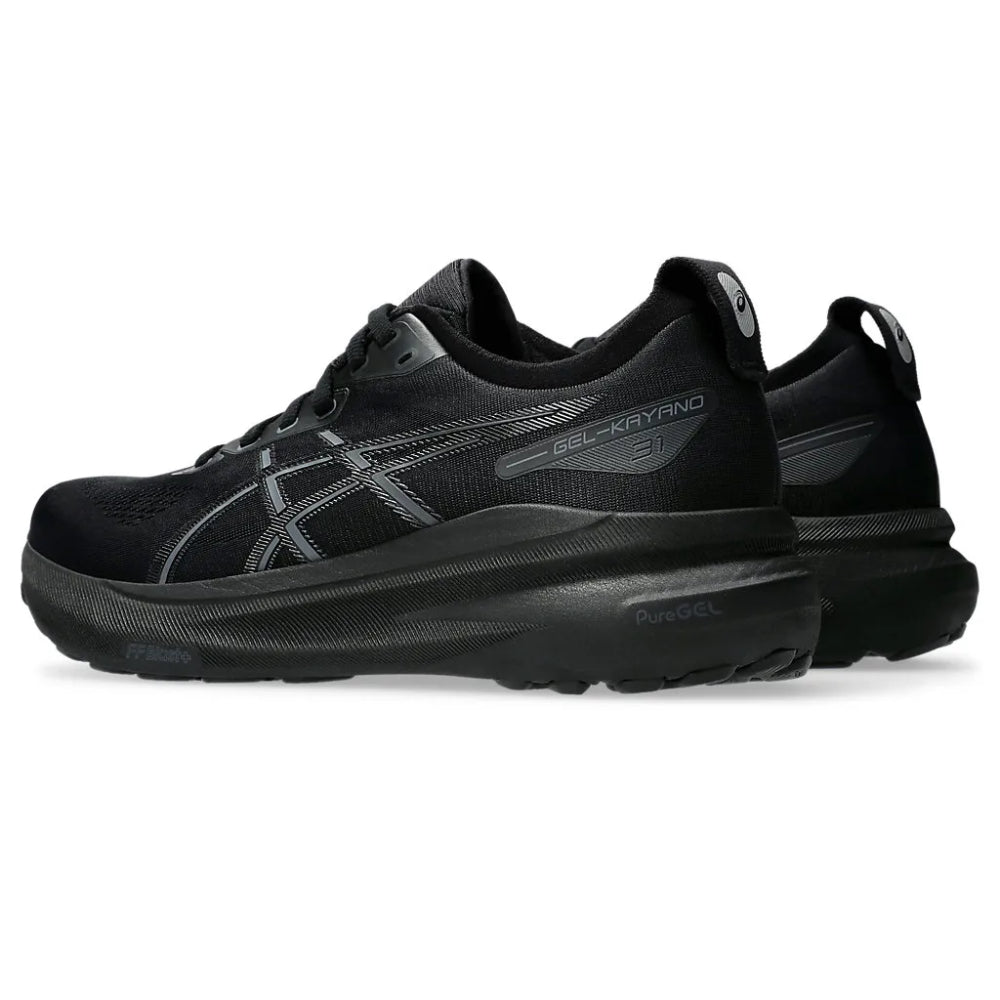 ASICS Gel-Kayano 31 Running Shoe (Black/Black)