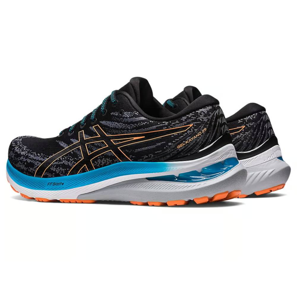 ASICS Gel-Kayano 29 Running Shoe (Black/Sun Peach)