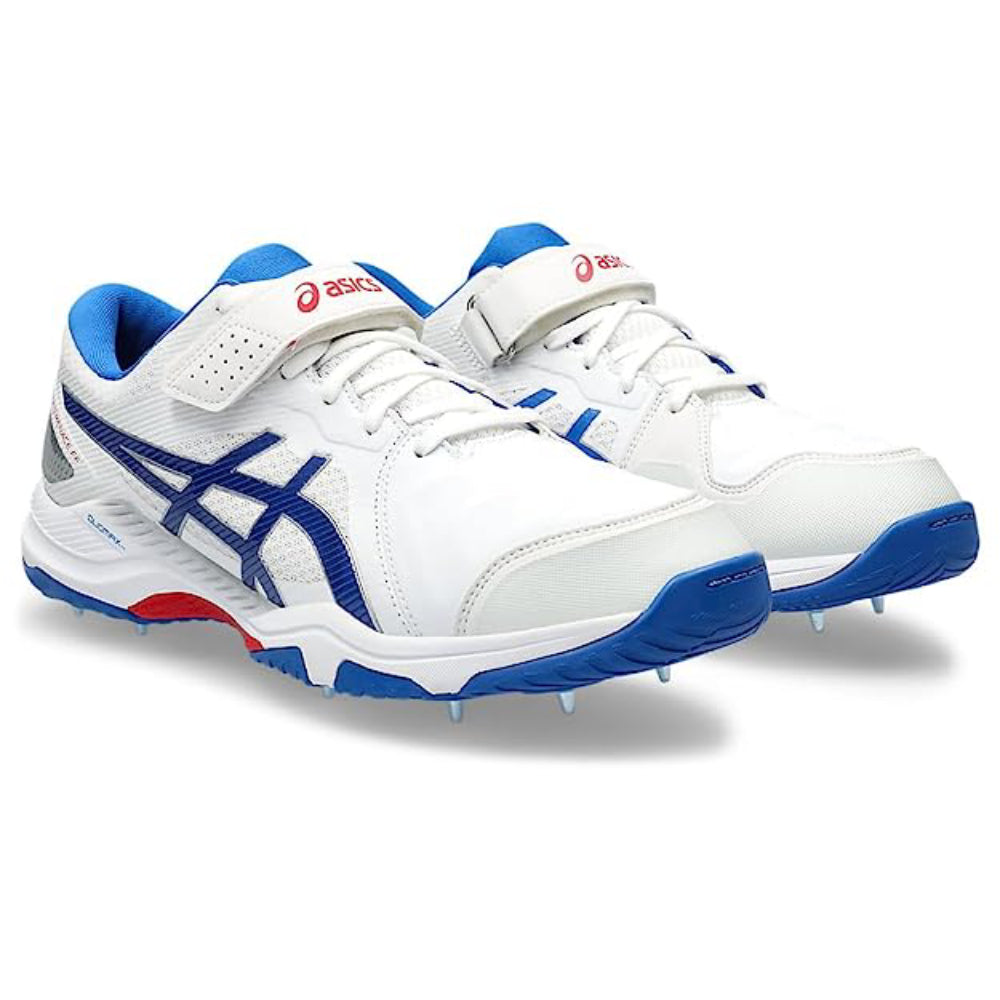ASICS Speed Menace FF Cricket Shoe (White/Tuna Blue)