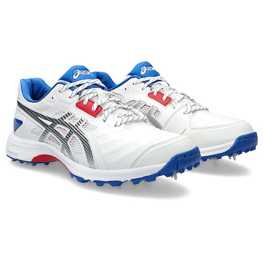 ASICS Gel-Gully 7 Cricket Shoe (White/Pure Silver)