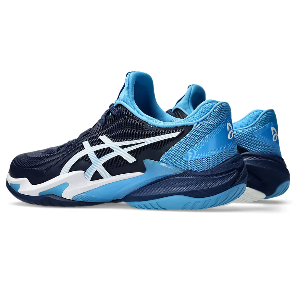 ASICS Court FF 3 Novak Tennis Shoe (Blue Expanse/White)