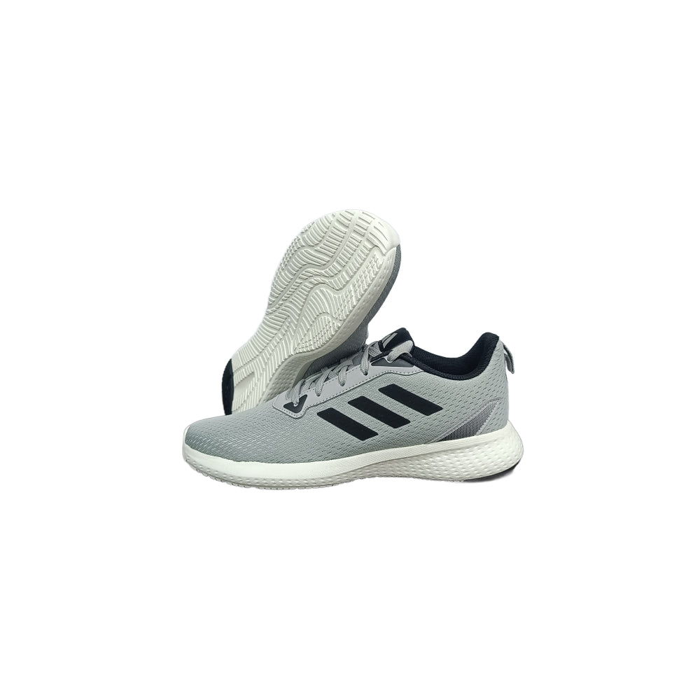 Adidas Adi Accelate Running Shoe (Grey/Core Black/Off White)