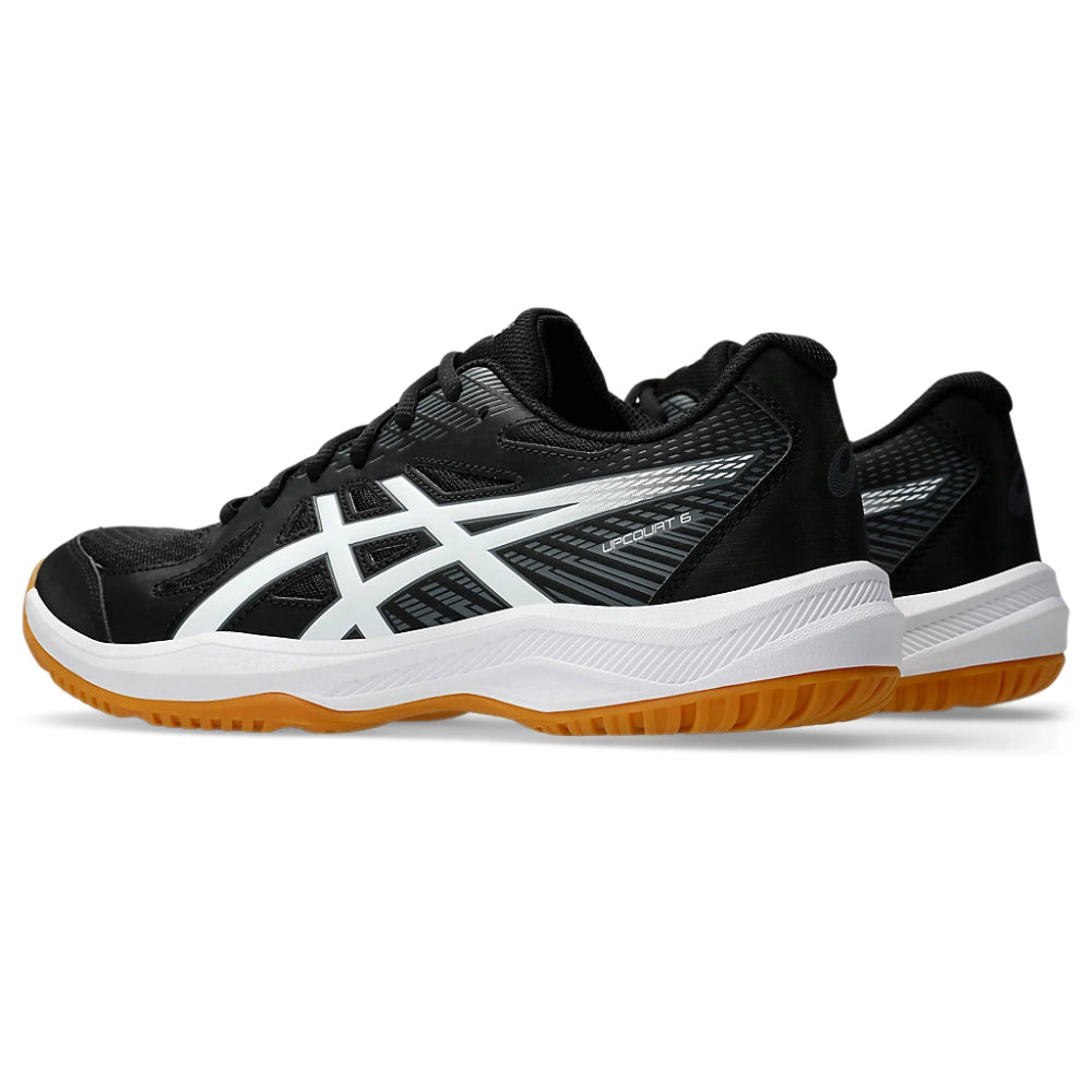 ASICS Upcourt 6 Badminton Shoe (Black/White)