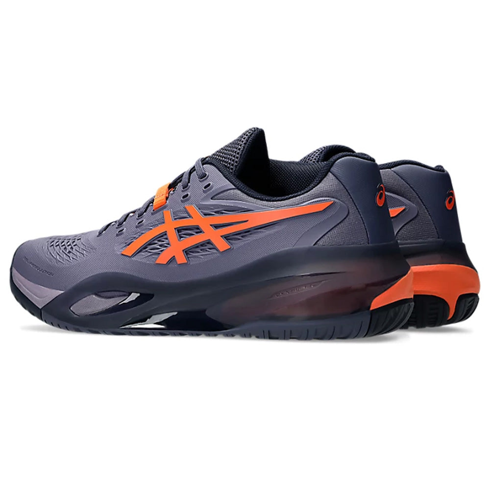 ASICS Gel-Resolution X Tennis Shoe (Greyish Purple/Nova Orange)