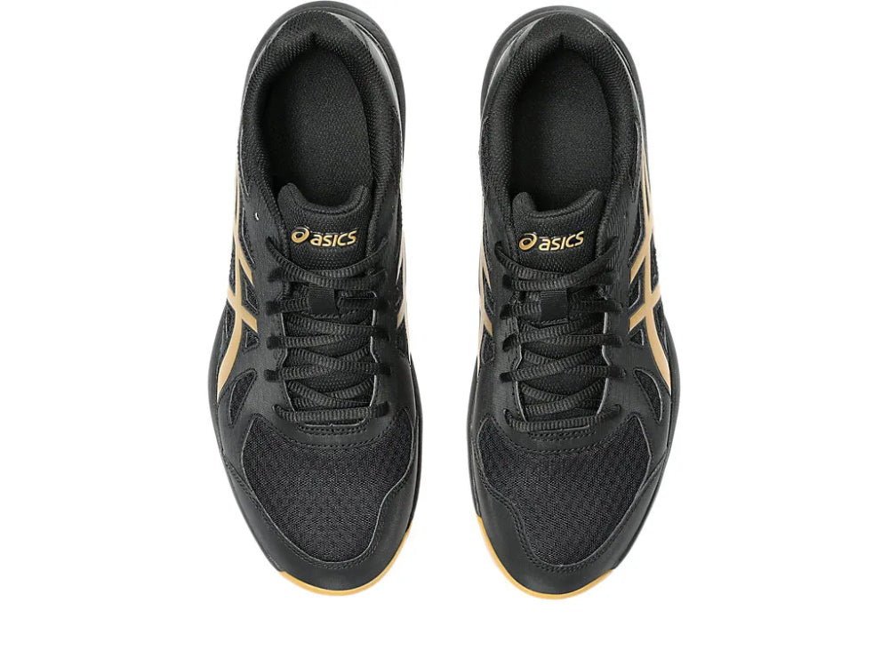 ASICS Upcourt 6 Badminton Shoe (Black/Pure Gold)
