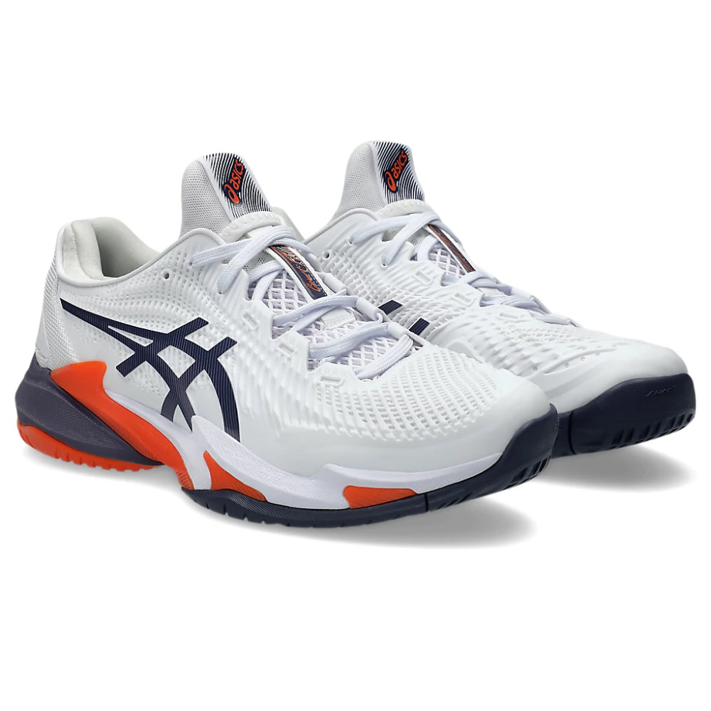 ASICS Court FF 3 Tennis Shoe (White/Greyish Purple)