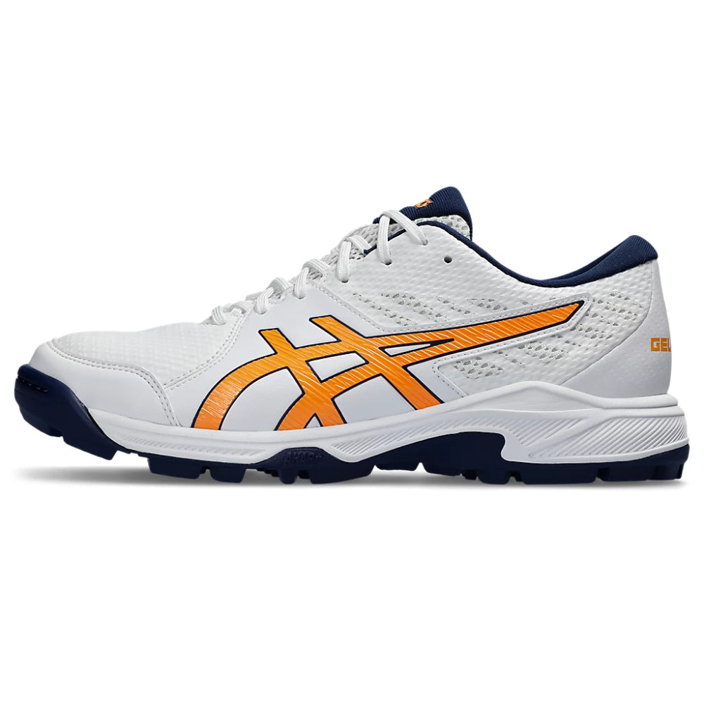 ASICS Gel-Peake 2 Cricket Shoe (White/Stadium Orange)