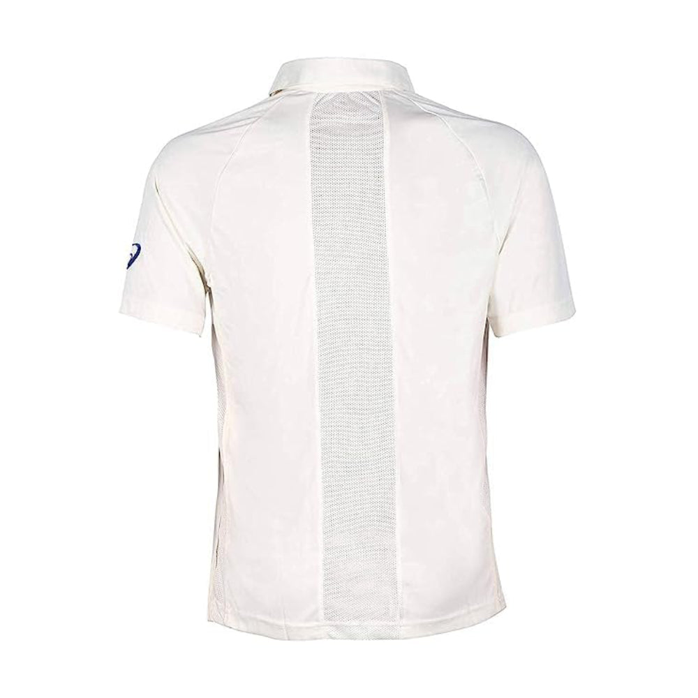 ASICS Cricket Polo 2 T-Shirt (Cream White)