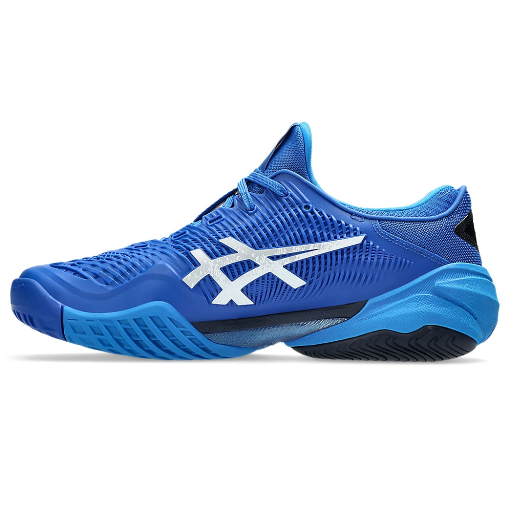 ASICS Court FF 3 Novak Tennis Shoe (Tuna Blue/Pure Silver)