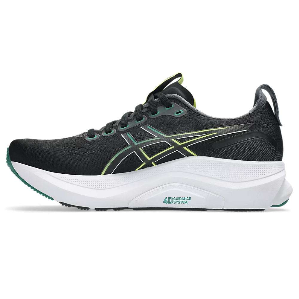 ASICS Gel-Kayano 32 Running Shoe (Black/jasper Green)