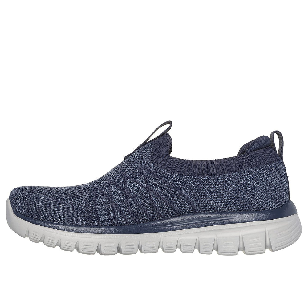 SKECHERS Graceful - Good Vibe Running Shoe (Navy)