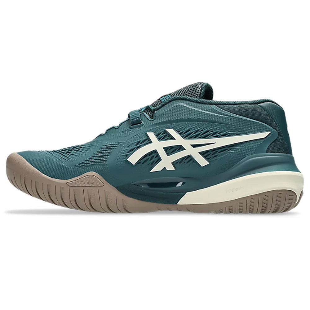 ASICS Gel-Resolution X Tennis Shoe (Saxon Green/Birch)