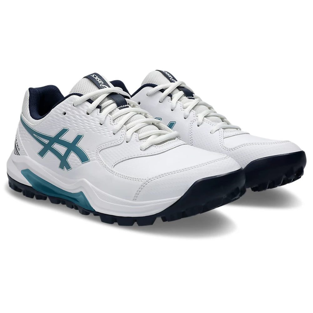 ASICS Gel-Lethal Field 2 Cricket Shoe (White/Atlantis Blue)