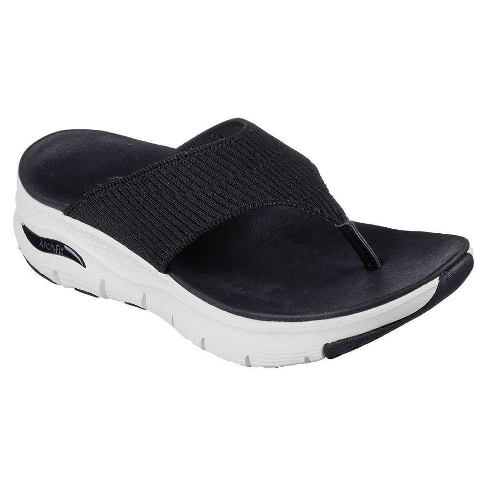 SKECHERS Arch Fit Easy Day Sandal (Black)