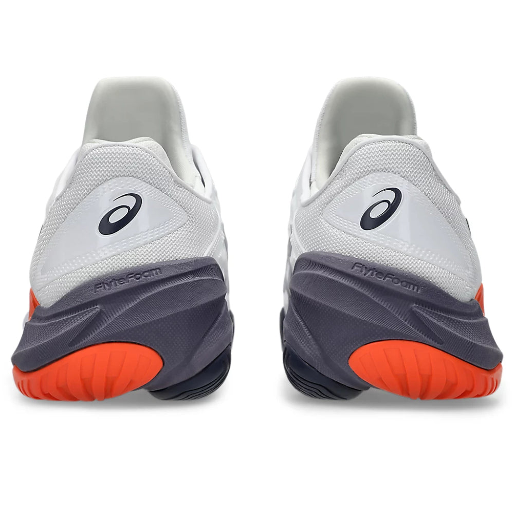 ASICS Court FF 3 Tennis Shoe (White/Greyish Purple)