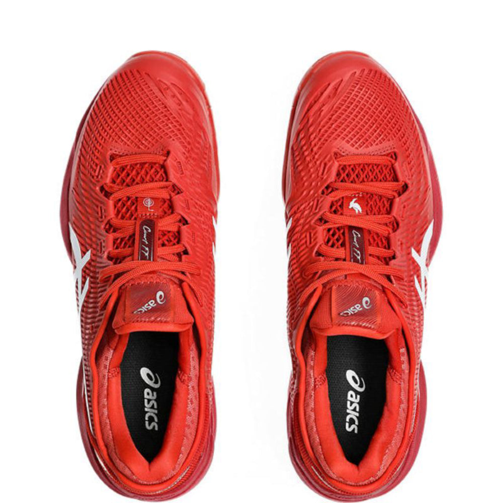 ASICS Court FF 3 Novak Tennis Shoe (Rust/White)