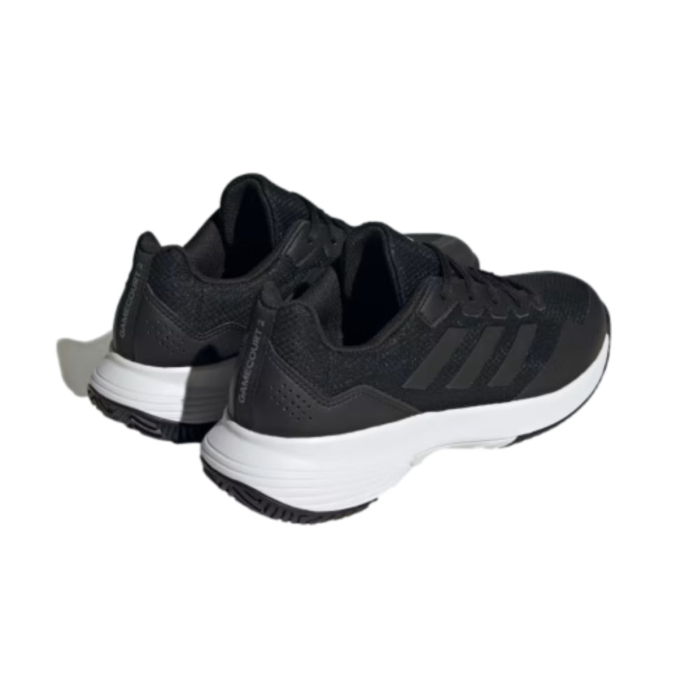 Adidas Game Court 2 Tennis Shoe (Core Black/Core Black/Grey Four)