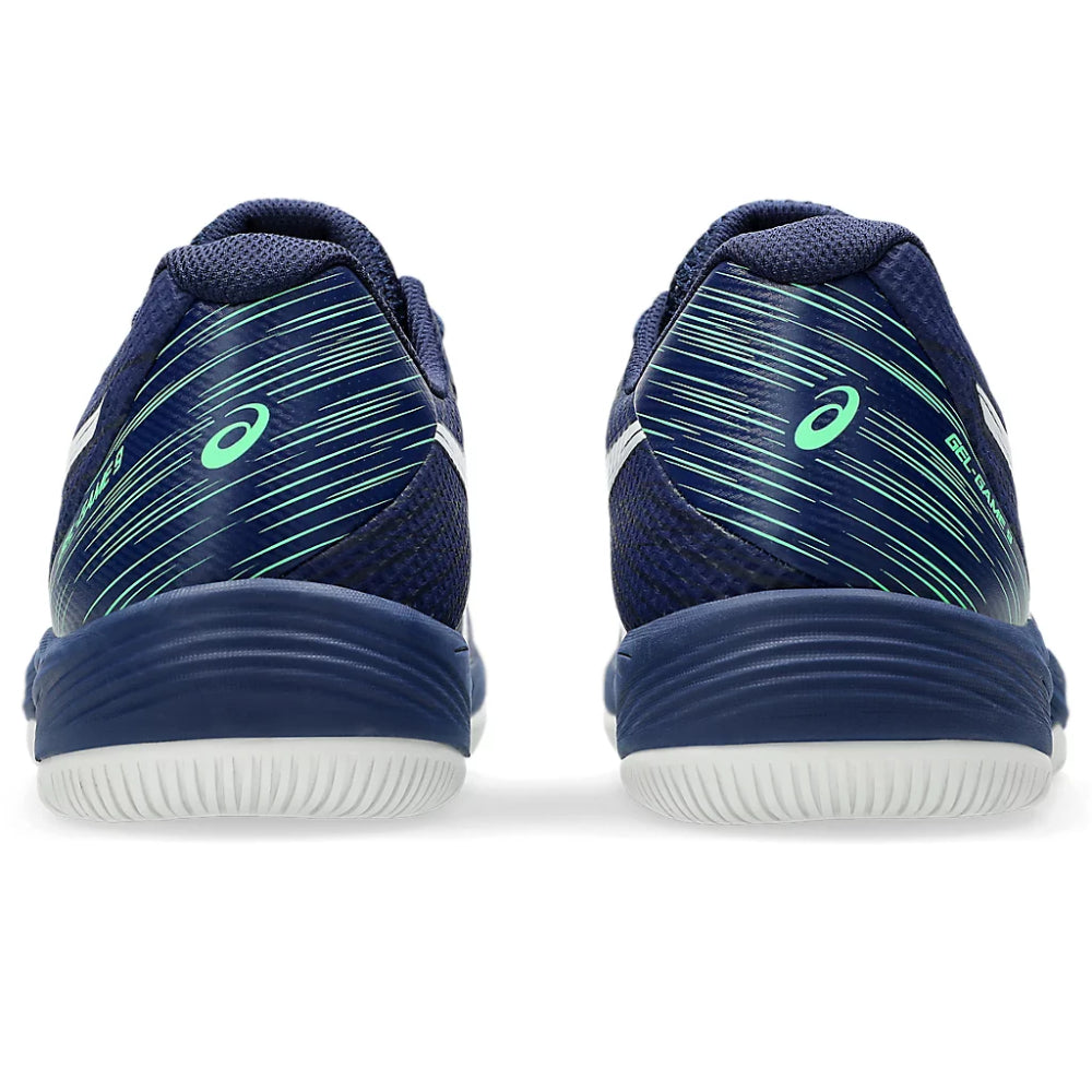 ASICS Gel-Game 9 Tennis Shoe (Blue Expanse/White)