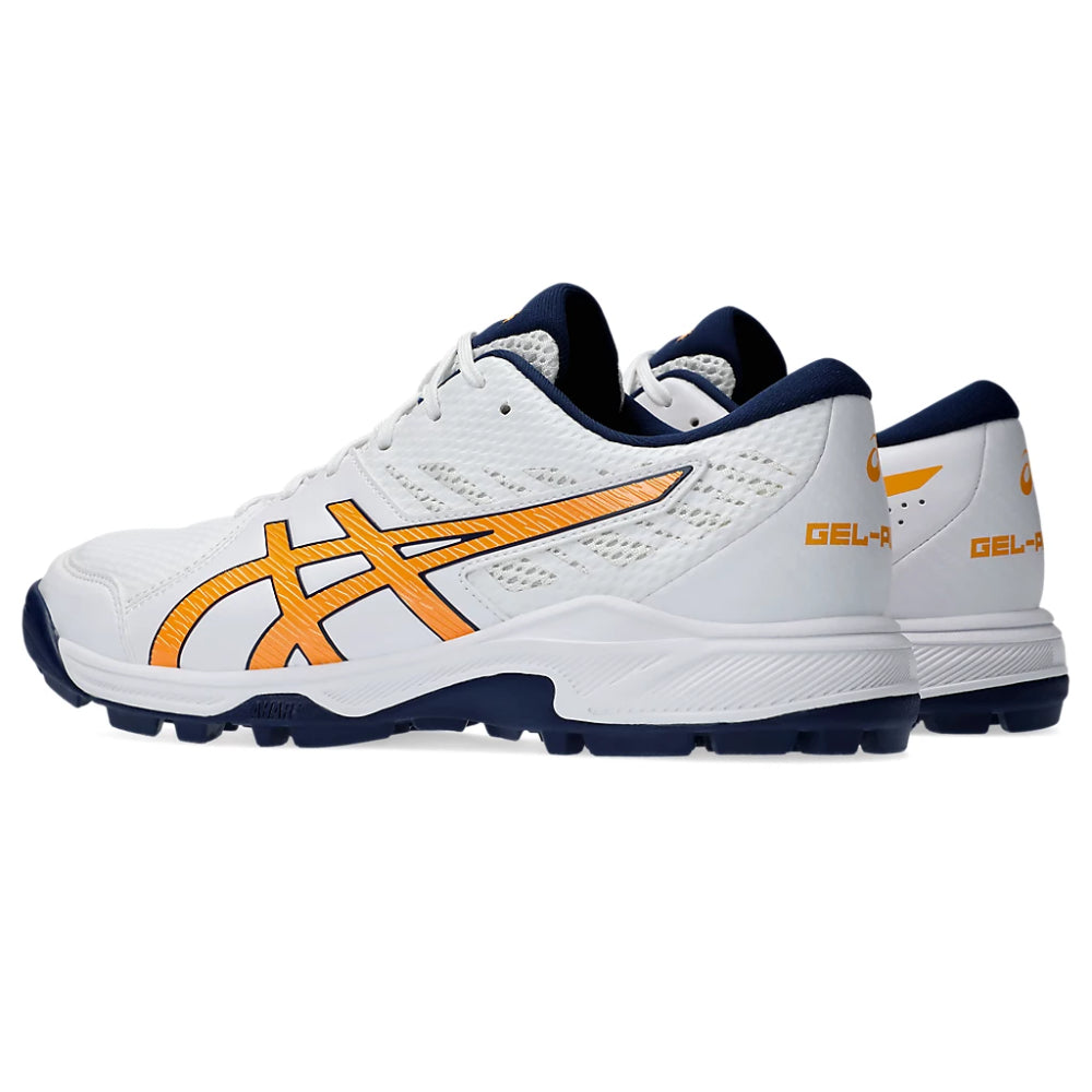ASICS Gel-Peake 2 Cricket Shoe (White/Stadium Orange)