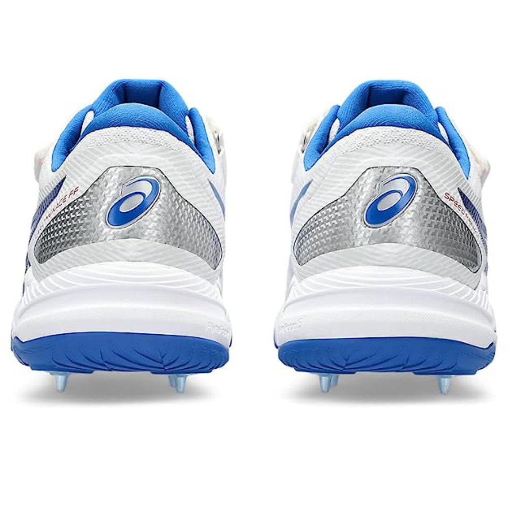 ASICS Speed Menace FF Cricket Shoe (White/Tuna Blue)