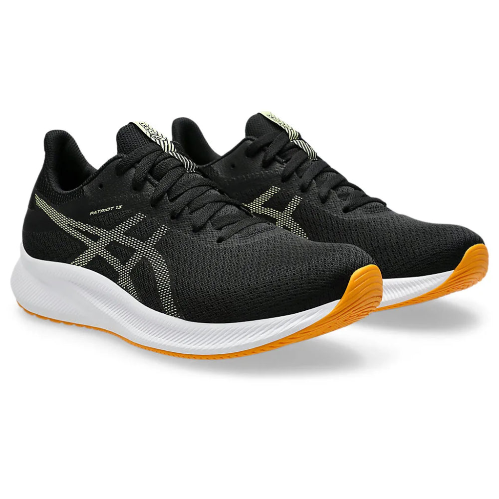 ASICS Patriot 13 Running Shoe (Black/Huddle Yellow)