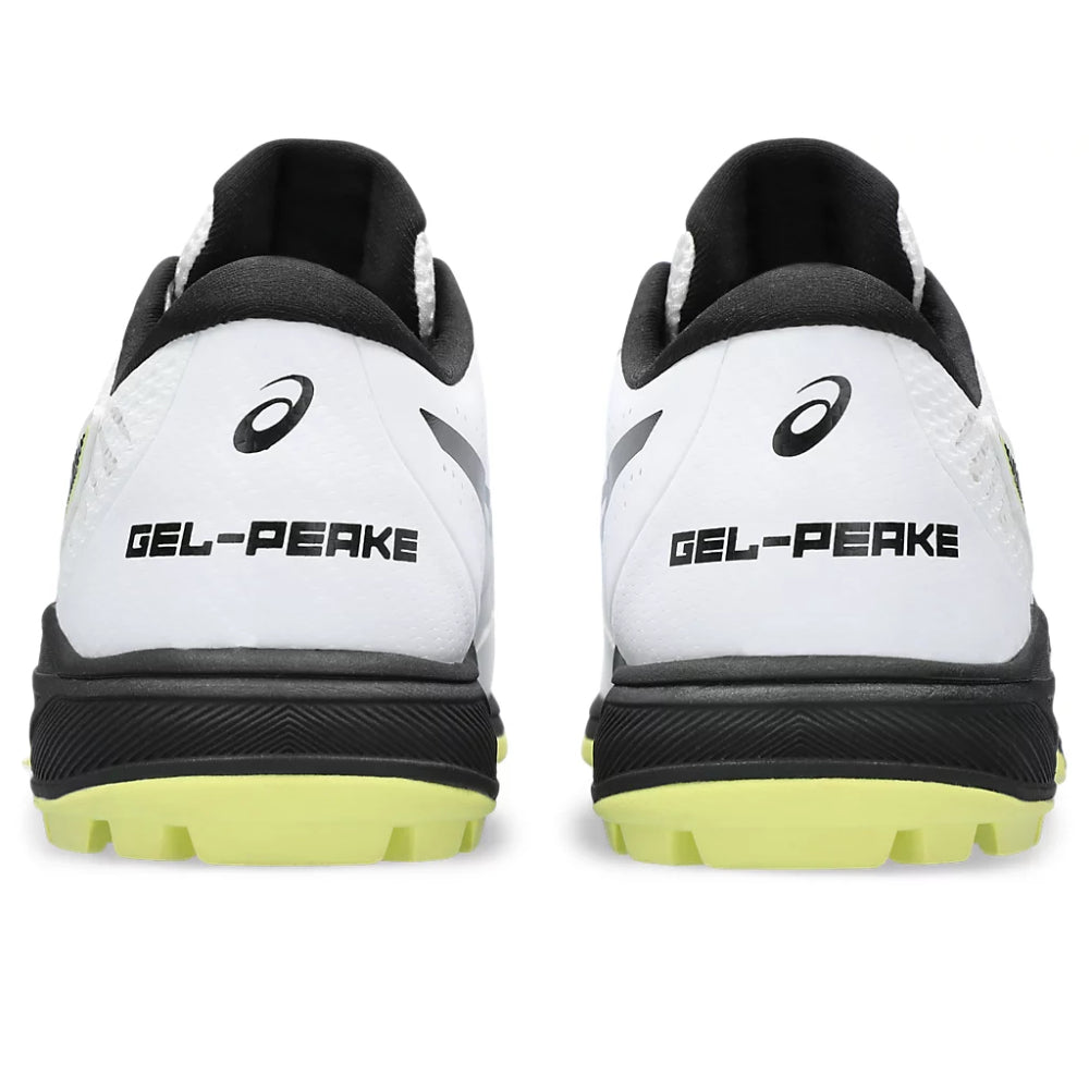 ASICS Gel-Peake 2 Cricket Shoe (White/Glow Yellow)