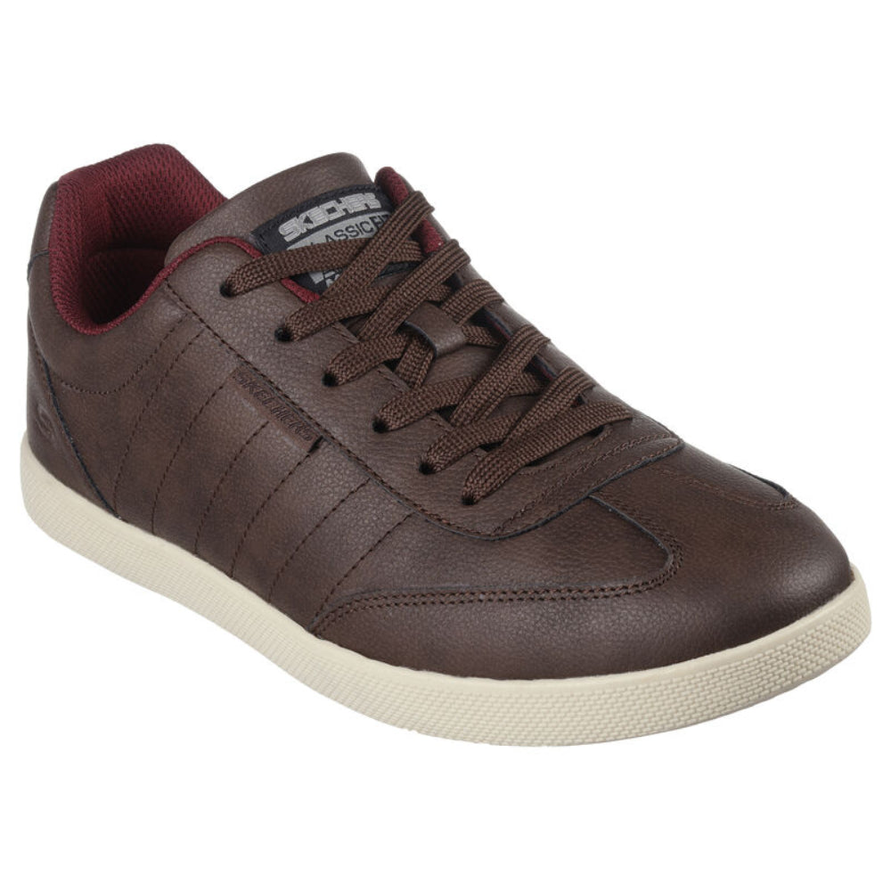 SKECHERS Placer Crandon Casual Shoe (Chocolate)