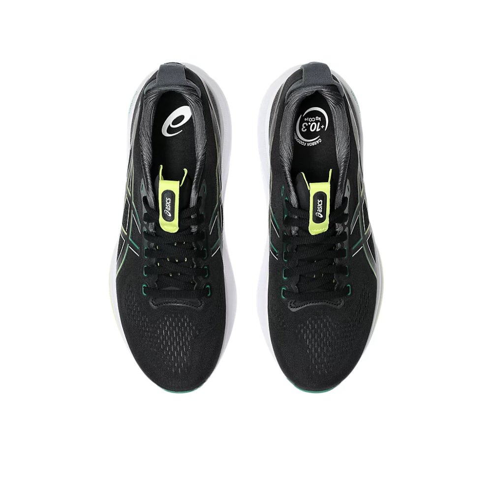 ASICS Gel-Kayano 32 Running Shoe (Black/jasper Green)