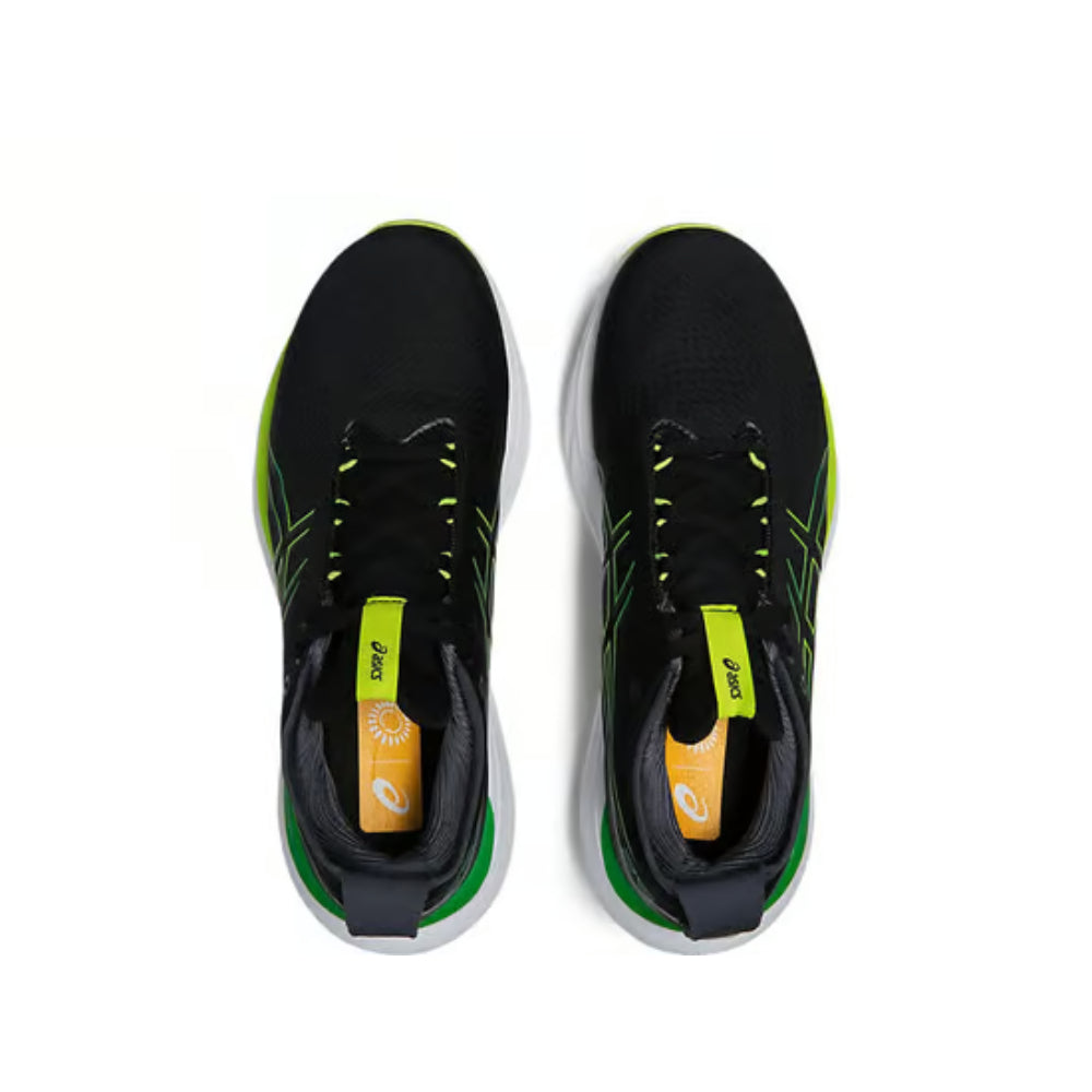 ASICS Gel-Nimbus 25 Running Shoe (Black/Lime Zest)