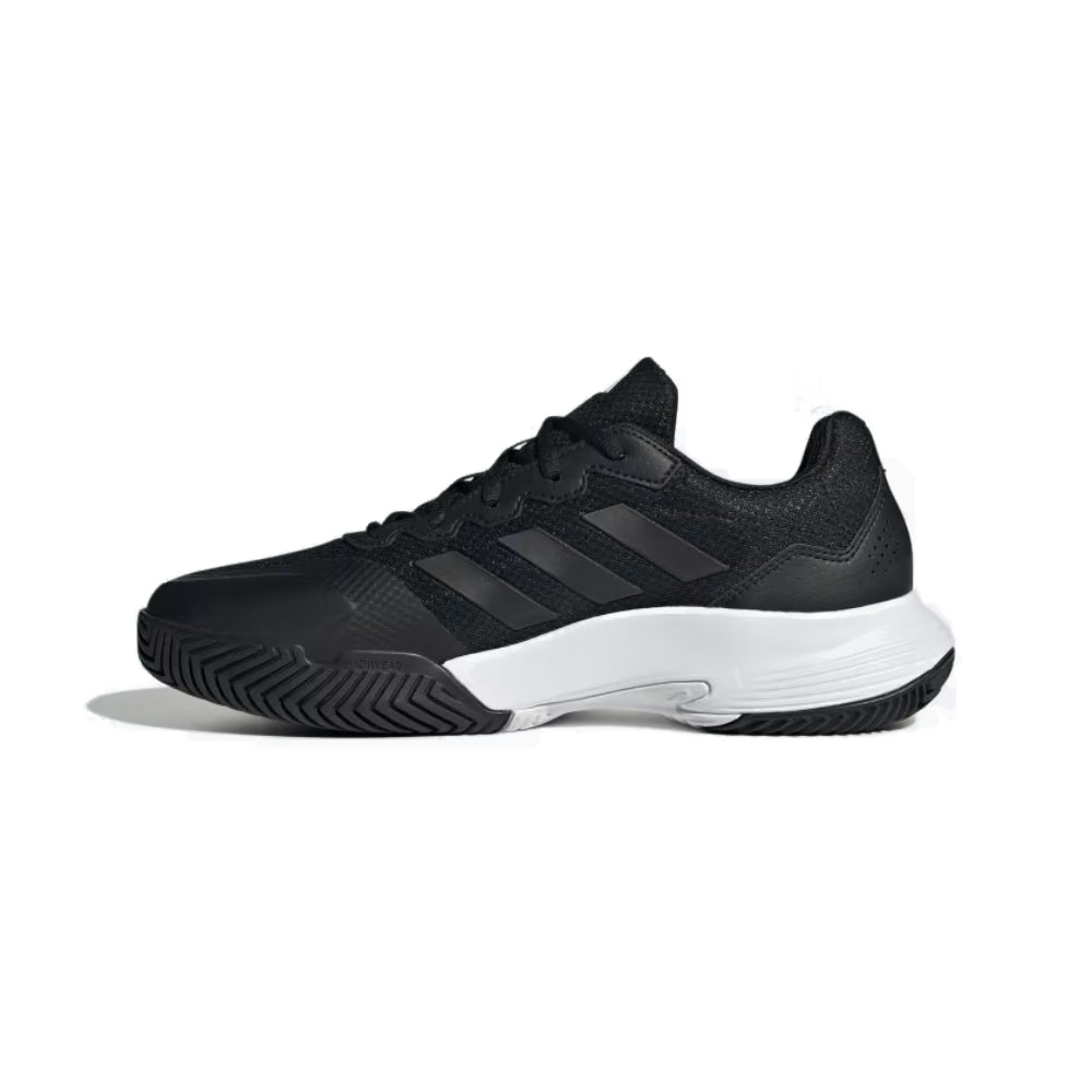 Adidas Game Court 2 Tennis Shoe (Core Black/Core Black/Grey Four)