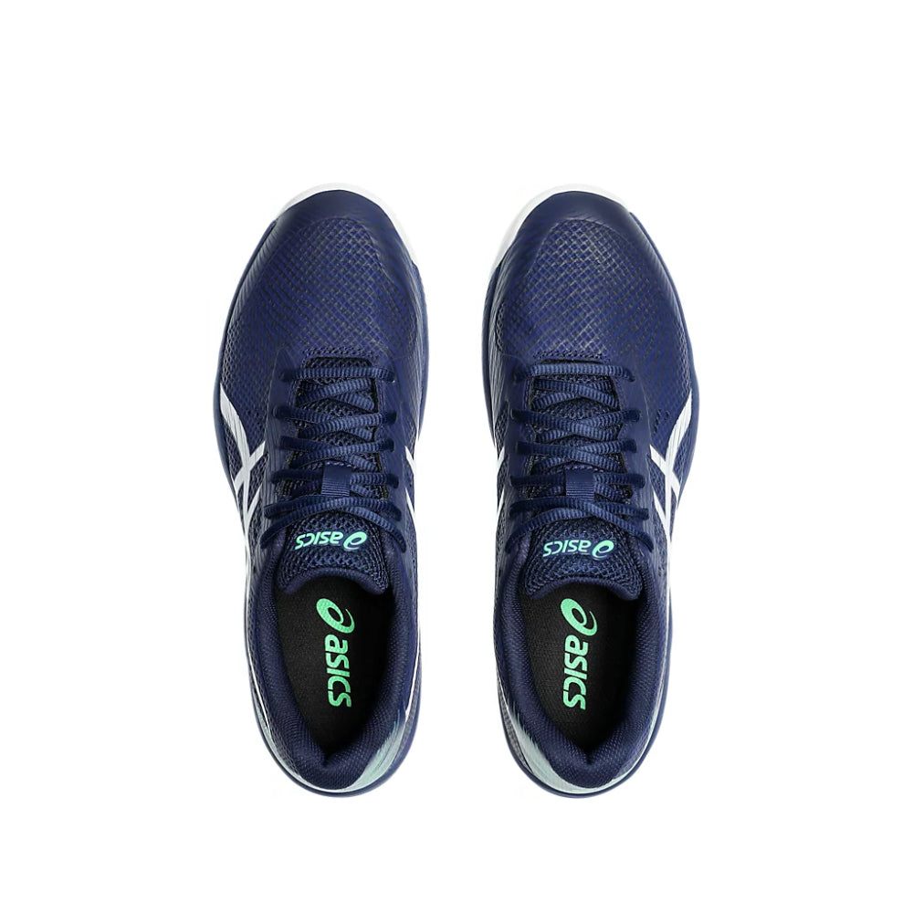 ASICS Gel-Game 9 Tennis Shoe (Blue Expanse/White)