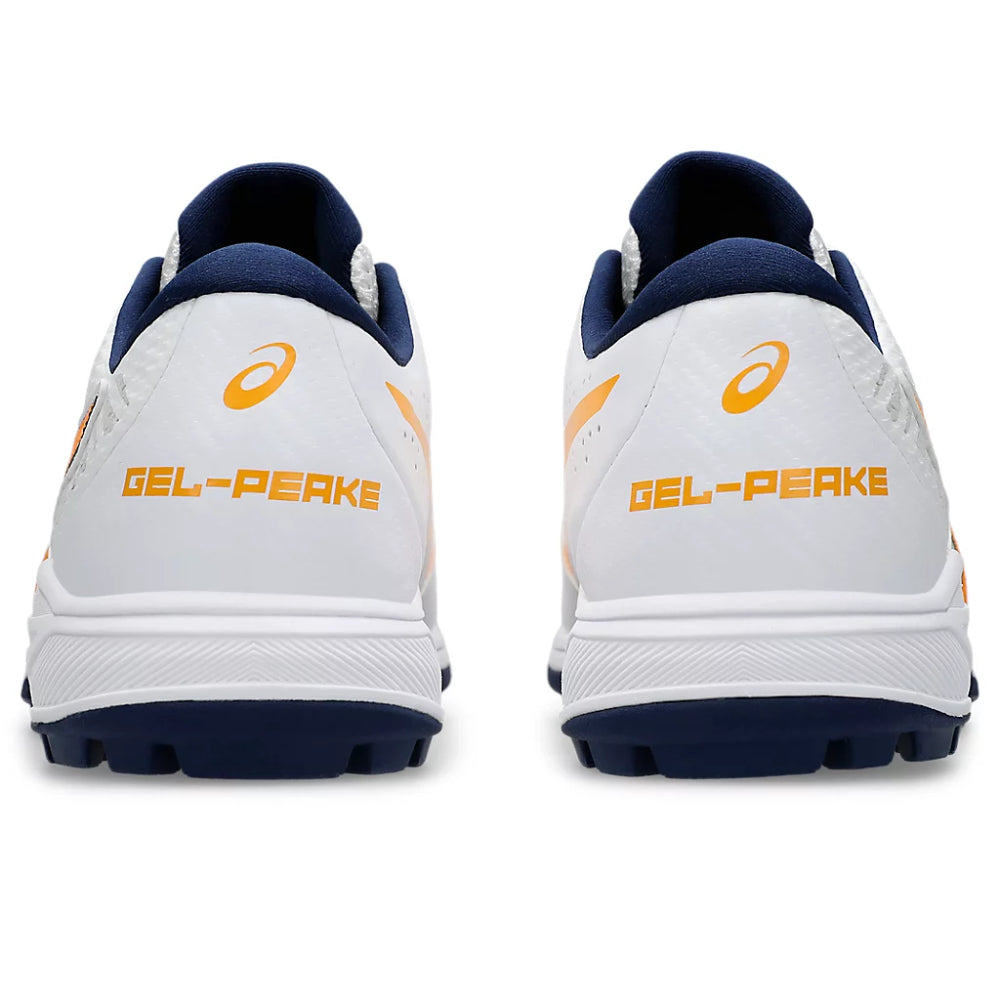 ASICS Gel-Peake 2 Cricket Shoe (White/Stadium Orange)