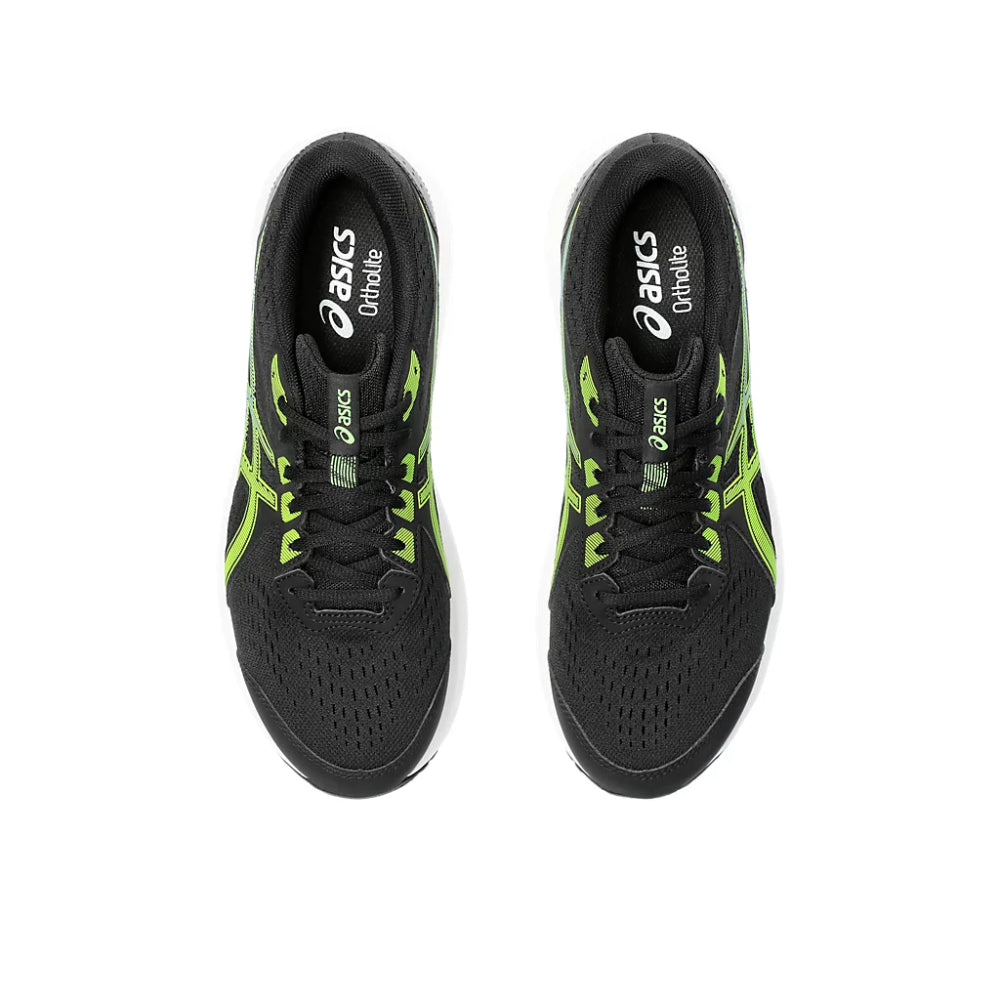 ASICS Gel-Contend 8 Running Shoe (Black/Electric Lime)