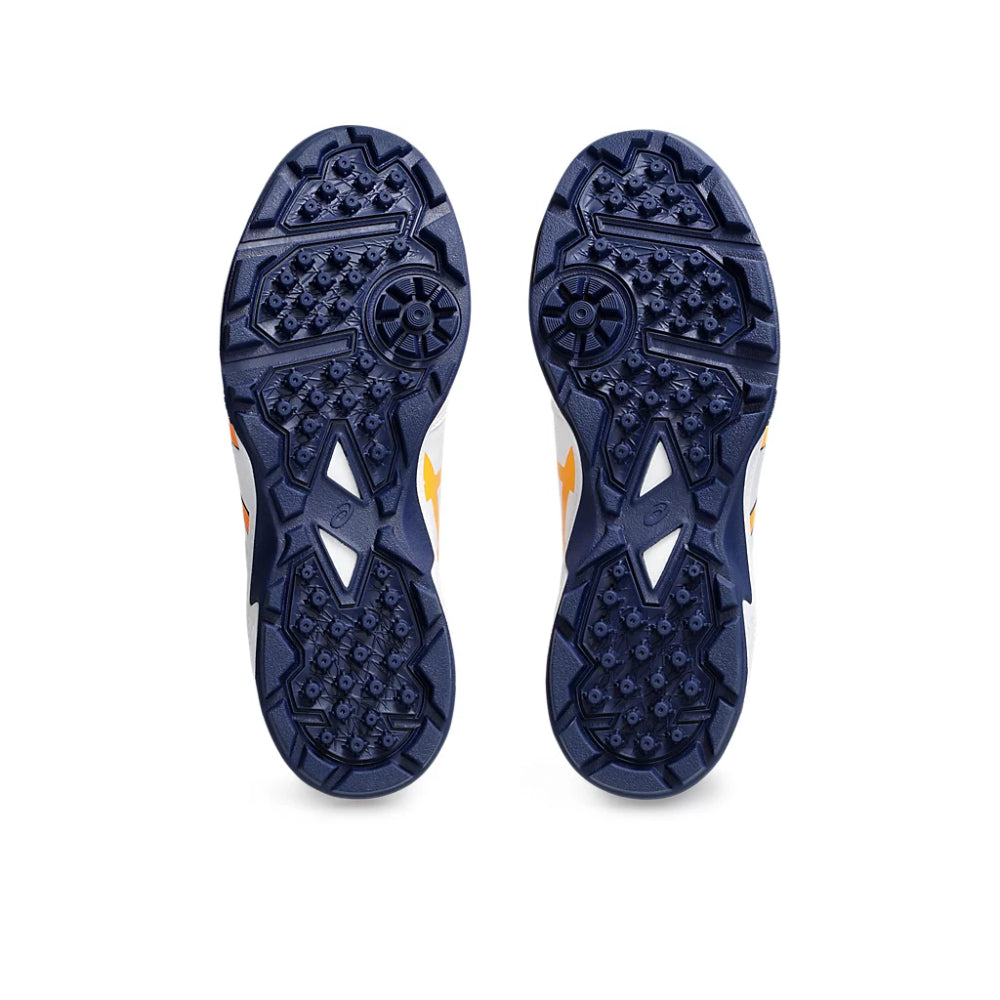 ASICS Gel-Peake 2 Cricket Shoe (White/Stadium Orange)