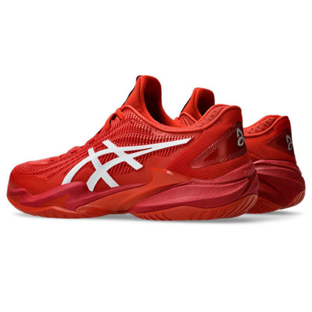 ASICS Court FF 3 Novak Tennis Shoe (Rust/White)