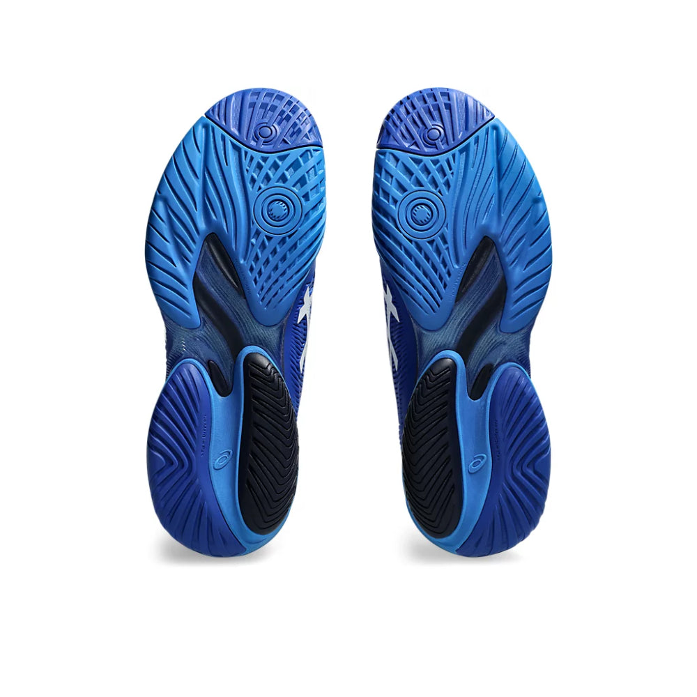 ASICS Court FF 3 Novak Tennis Shoe (Tuna Blue/Pure Silver)