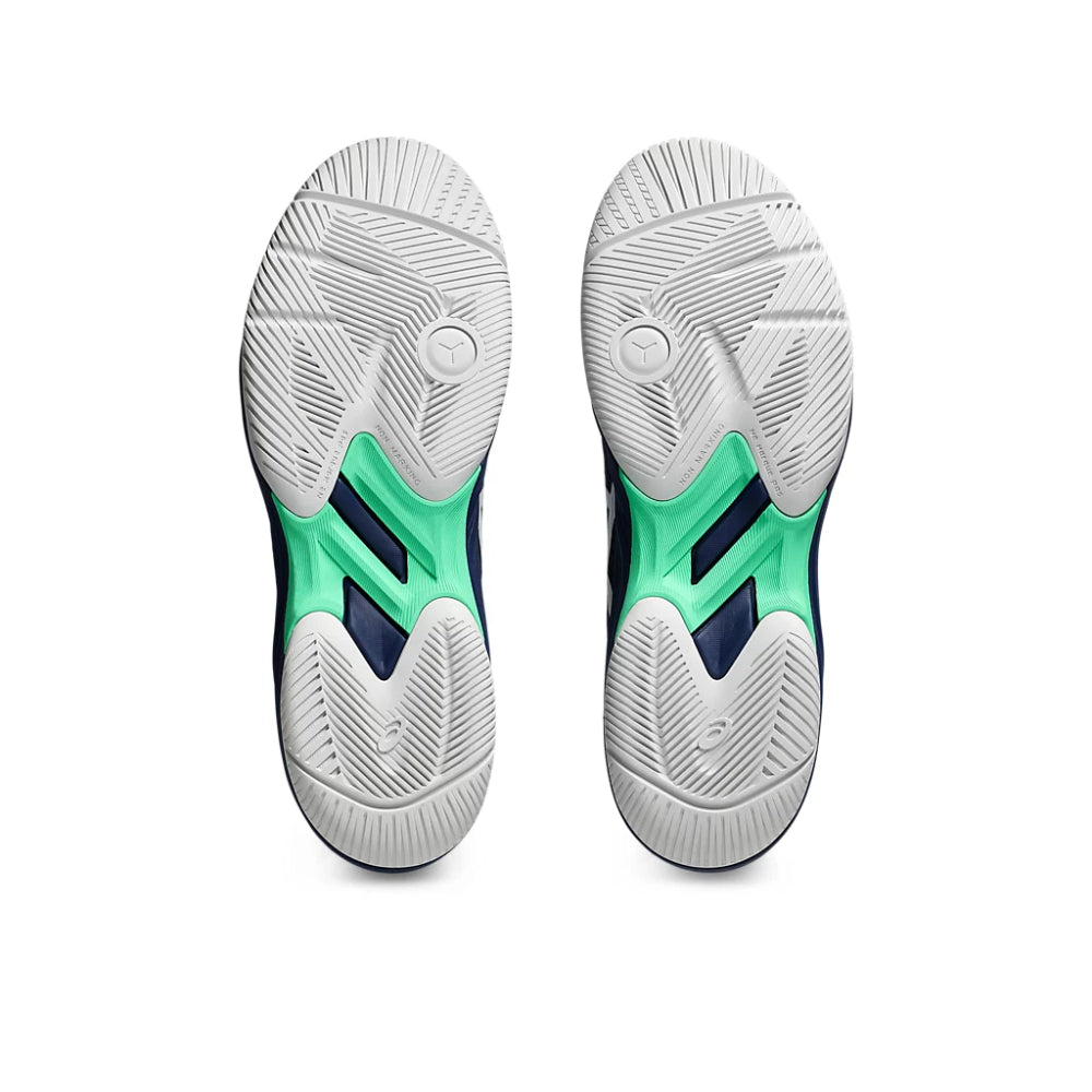 ASICS Gel-Game 9 Tennis Shoe (Blue Expanse/White)